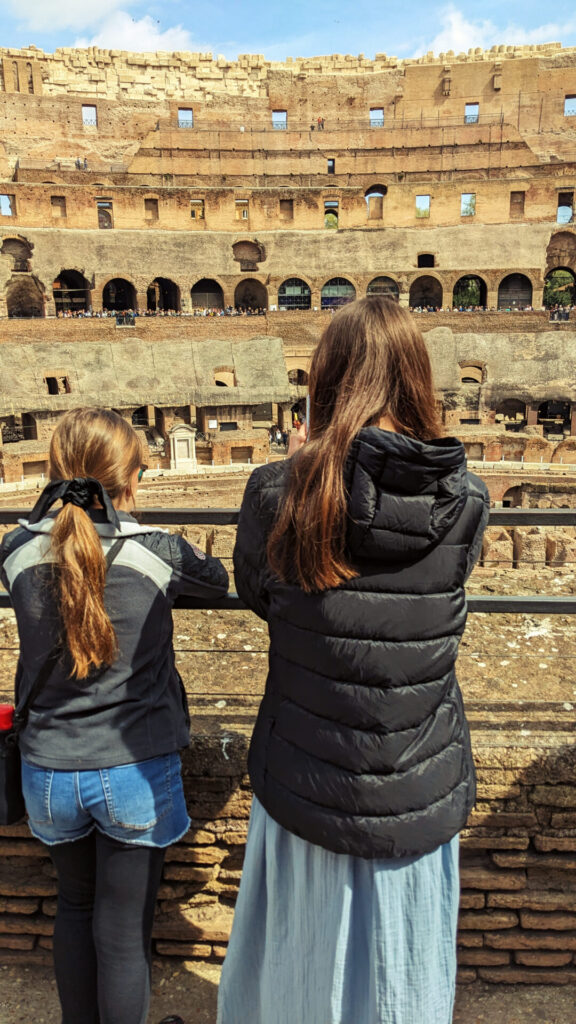Colisée en famille Rome