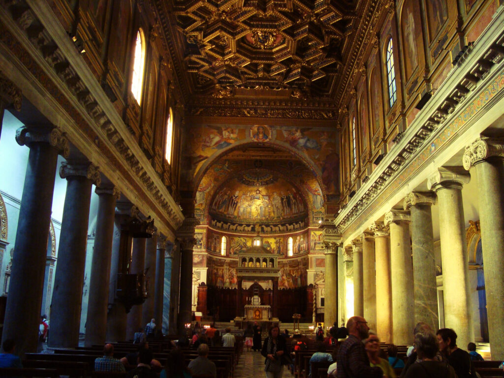 basilique sainte marie trastevere