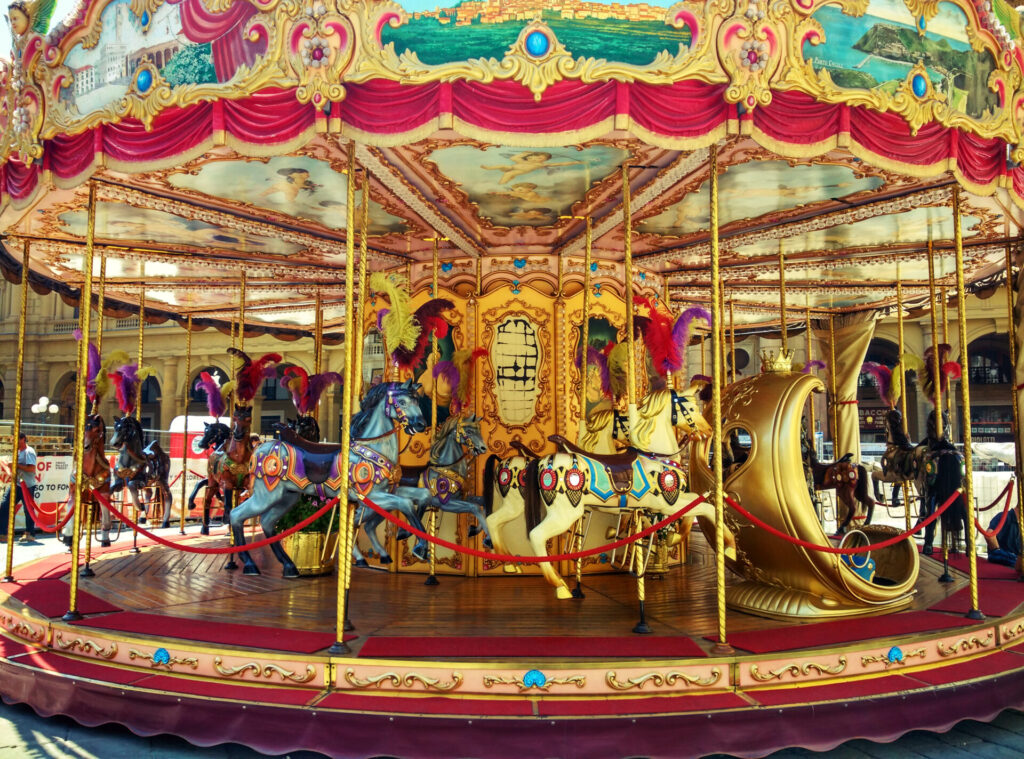 carrousel Piazza della Republica