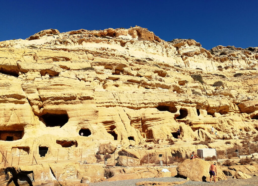 grottes de matala