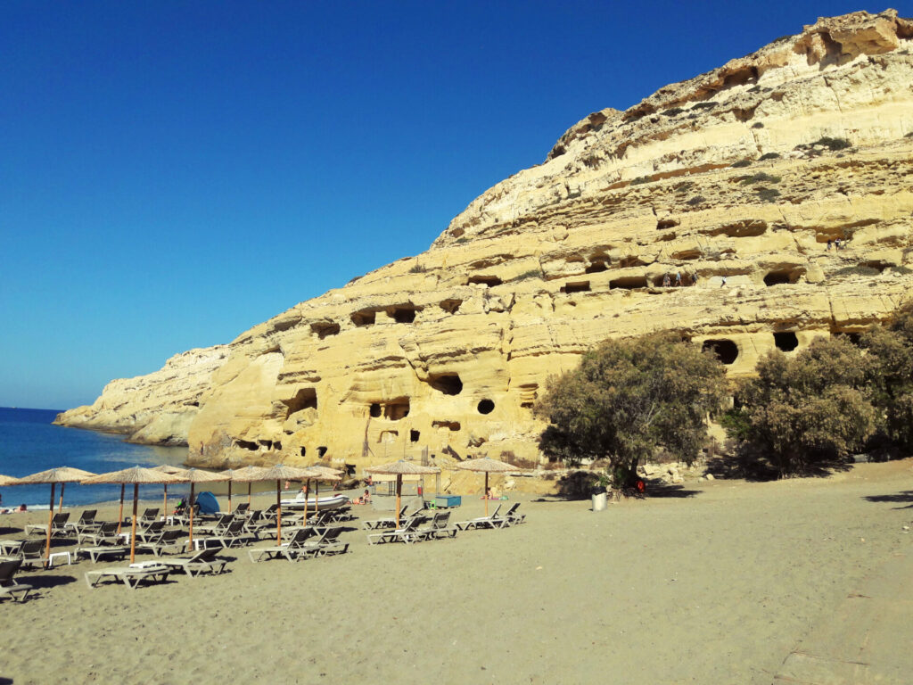 plage de matala