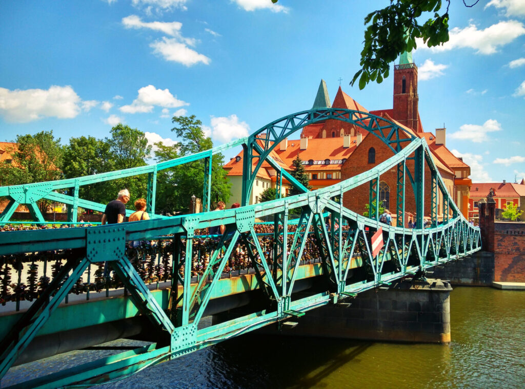 pont de l'amour wroclaw