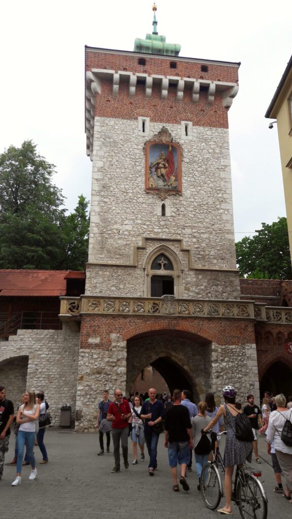porte saint florian cracovie
