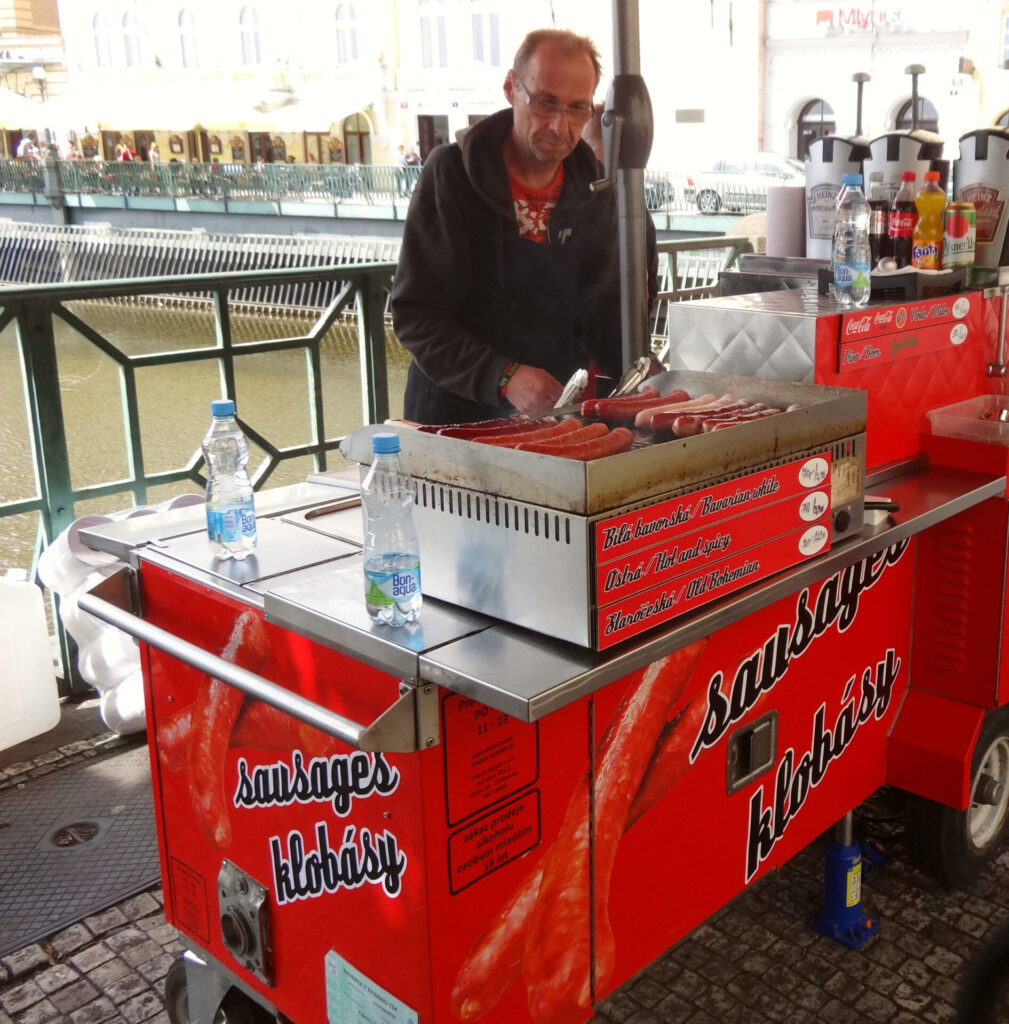 street-food à Pragues