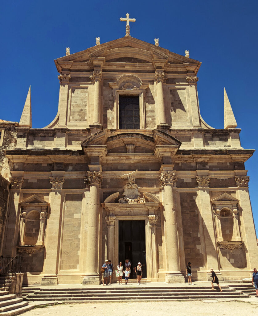 L'église Saint-Ignace de Dubrovnik