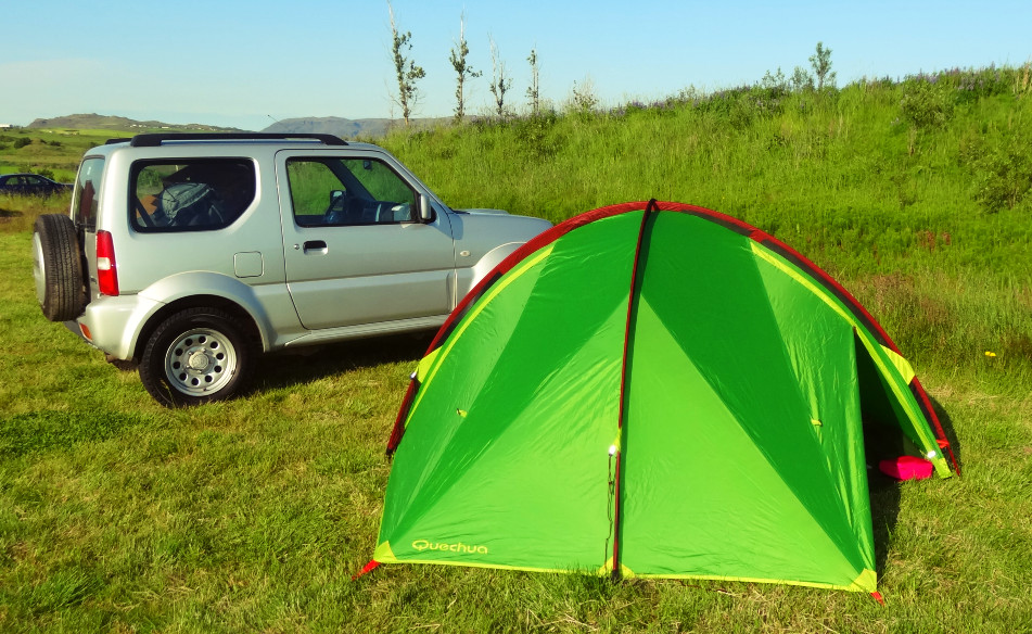 camper en Islande