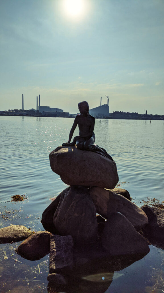 la petite sireine de Copenhague
