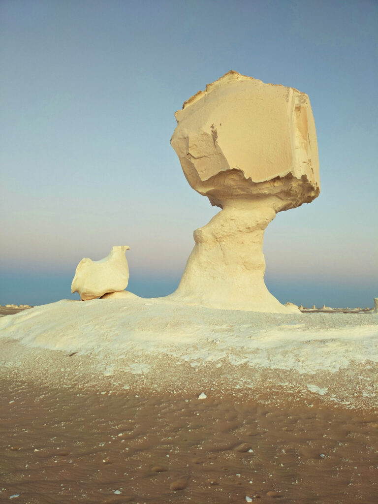 le désert blanc