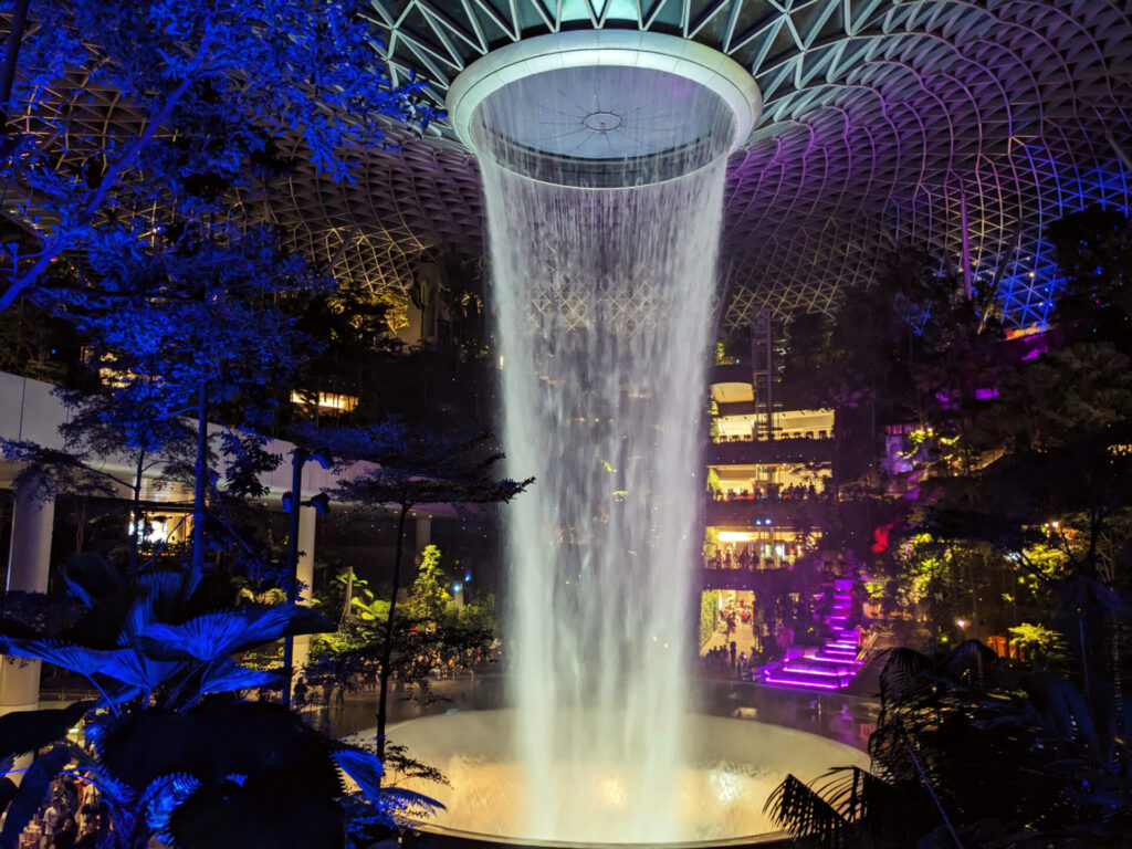 hsbc rain vortex