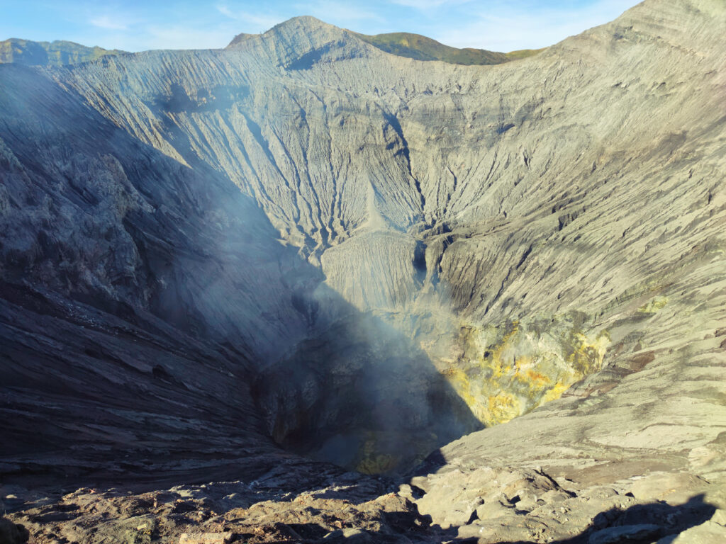 Le cratère du Bromo