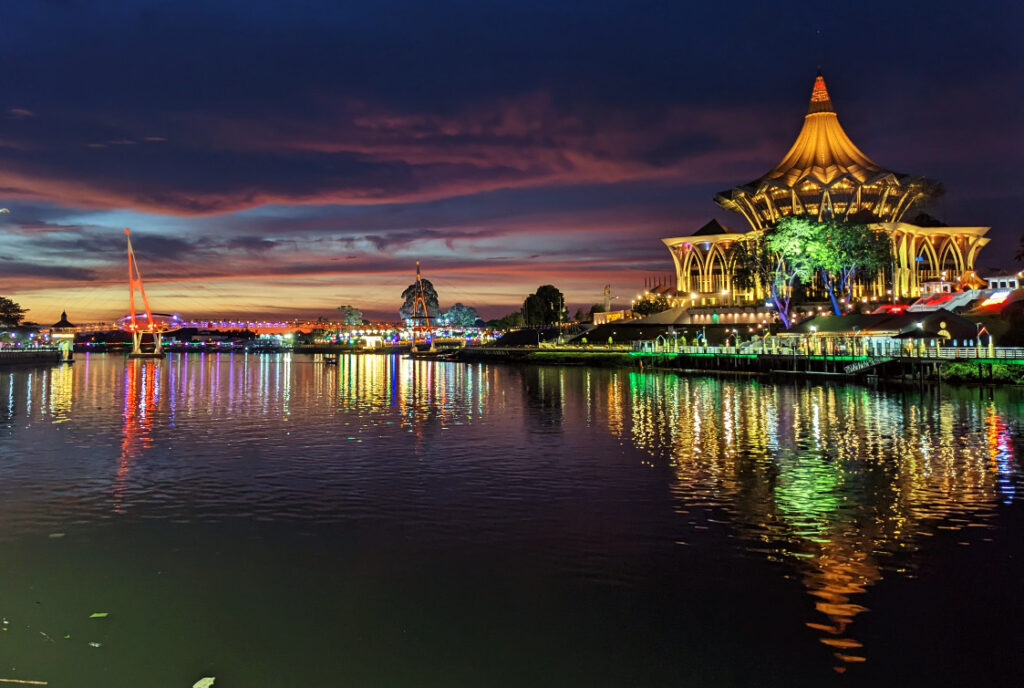 Kuching waterfront